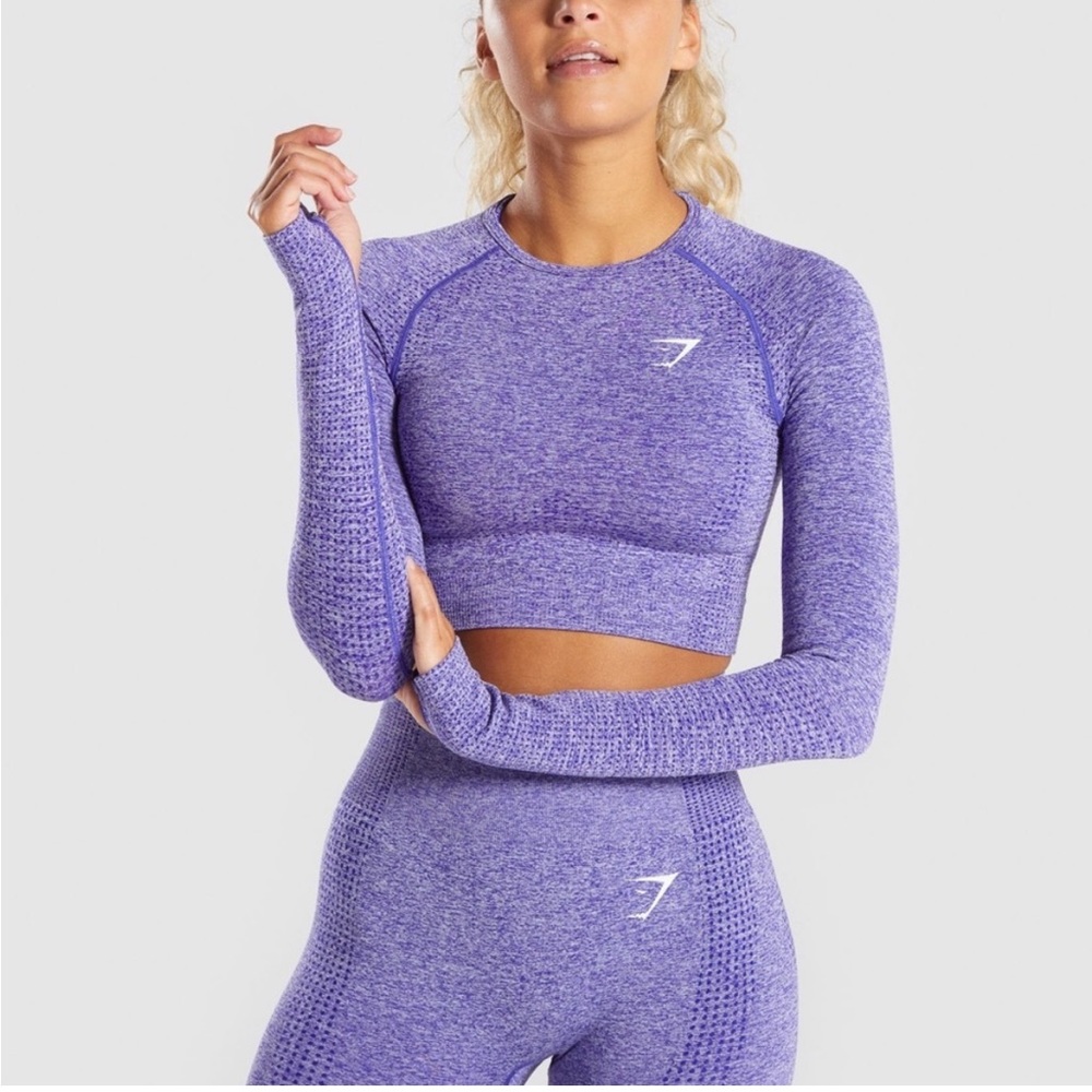 Gymshark Vital Seamless 2.0 Long Sleeve Crop Top
